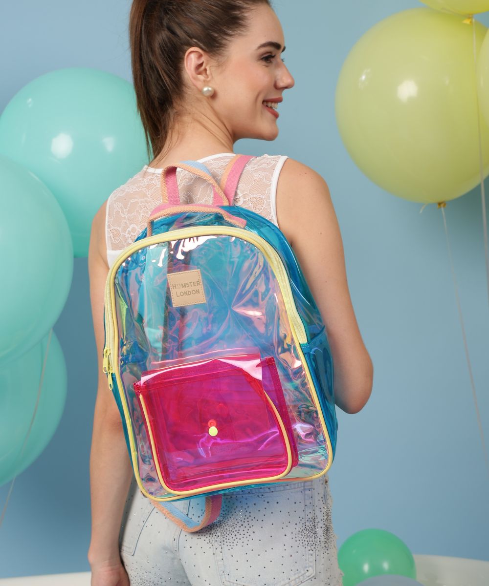 Hamster London Jelly Backpack Aqua