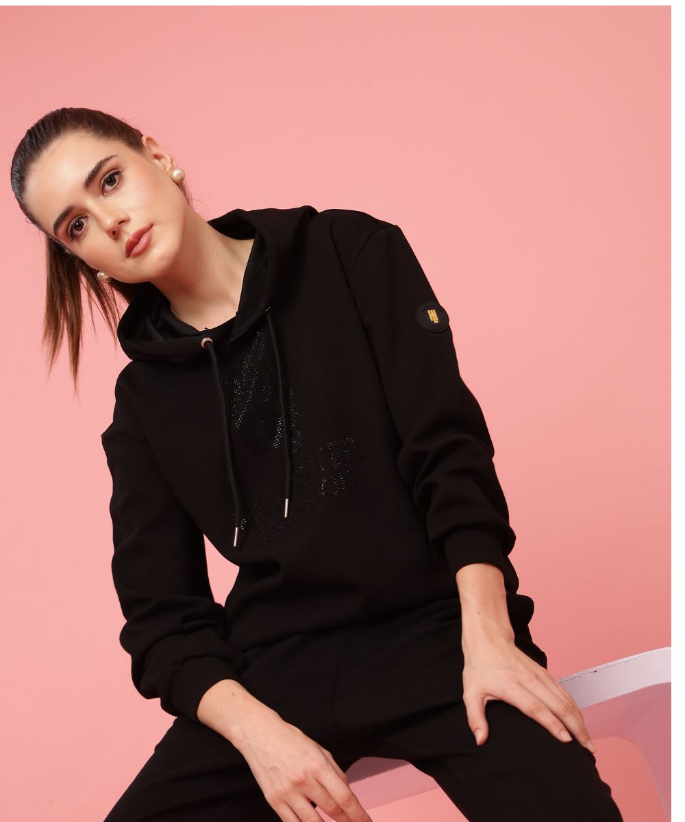 Hamster London Kolo Hoodie & Lowers Set Black