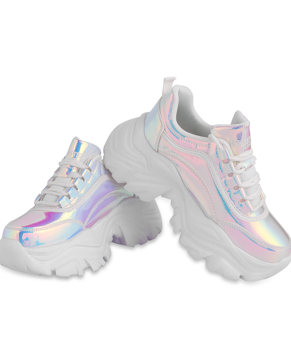 Hamster London Mousehole Holo Party Sneakers