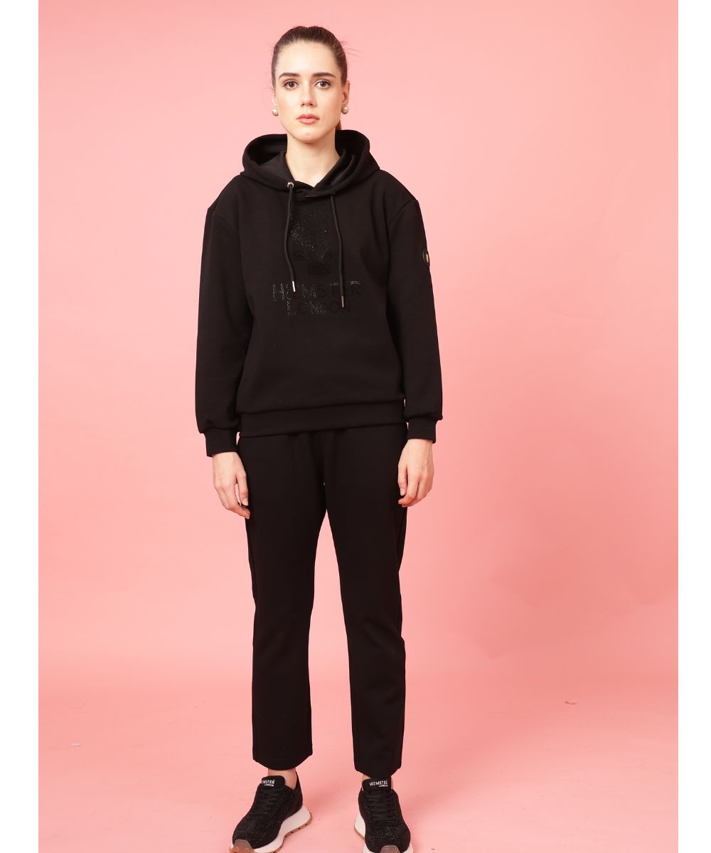 Hamster London Kolo Hoodie & Lowers Set Black