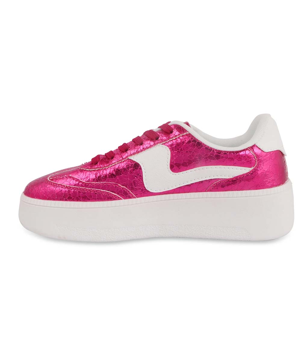Hamster London Holiday Party Pink Sneakers