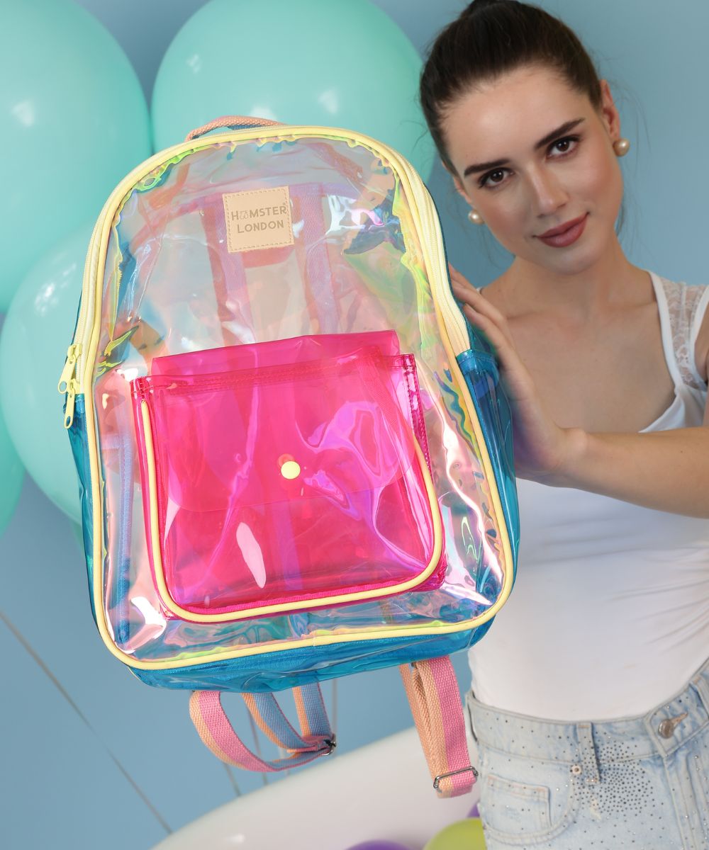 Hamster London Jelly Backpack Aqua
