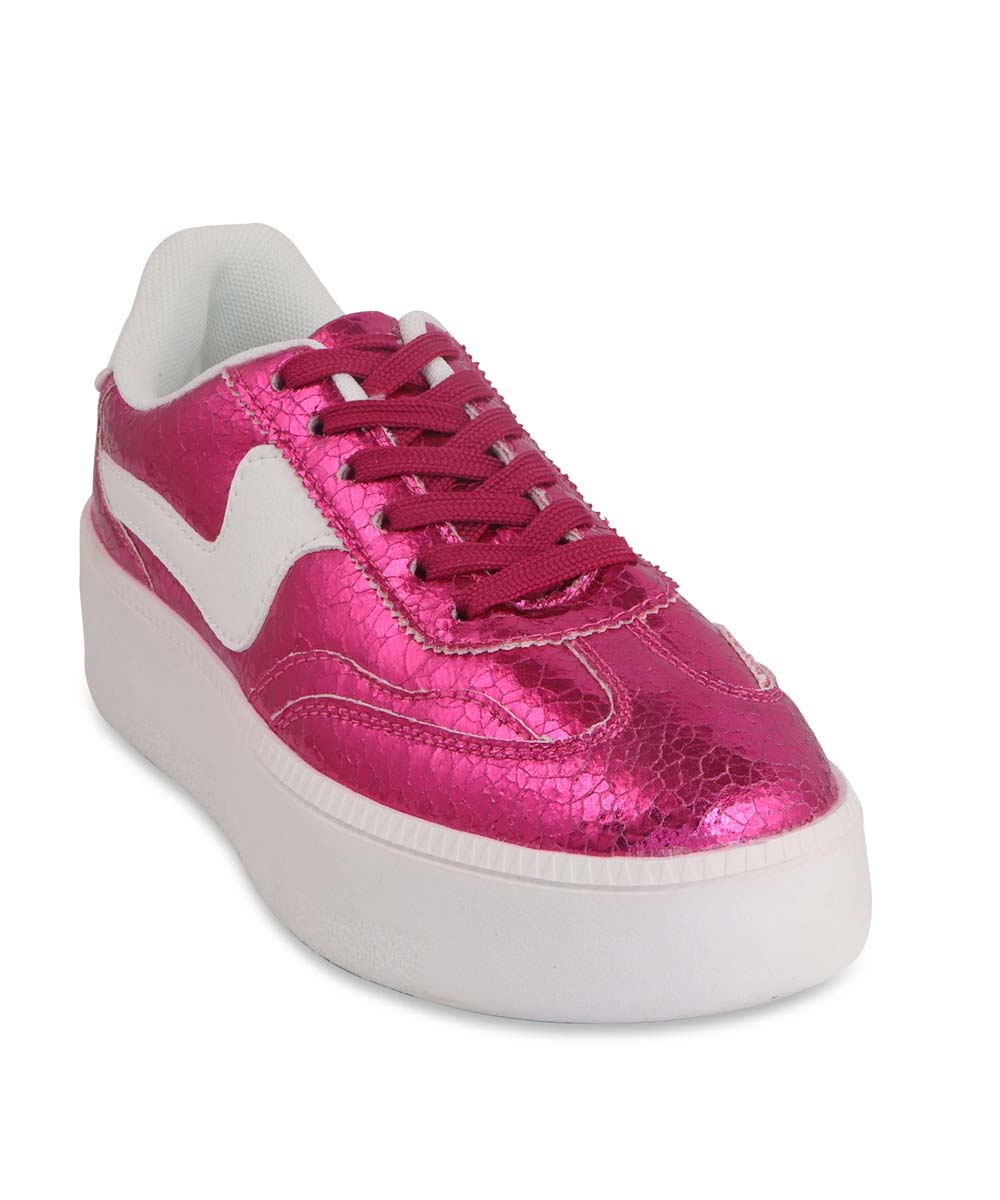 Hamster London Holiday Party Pink Sneakers