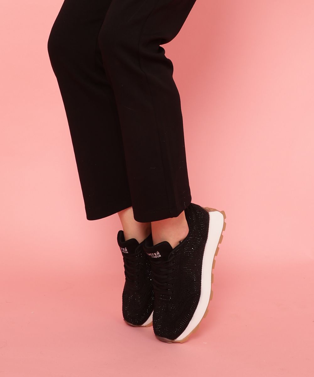 Hamster London Gems Sneaker – Black