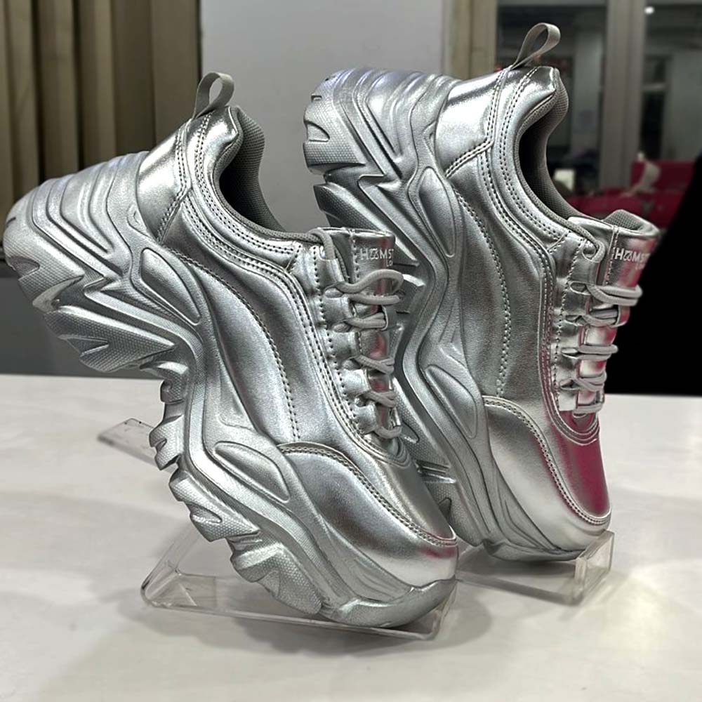 Hamster London Ultimate Silver Sneakers