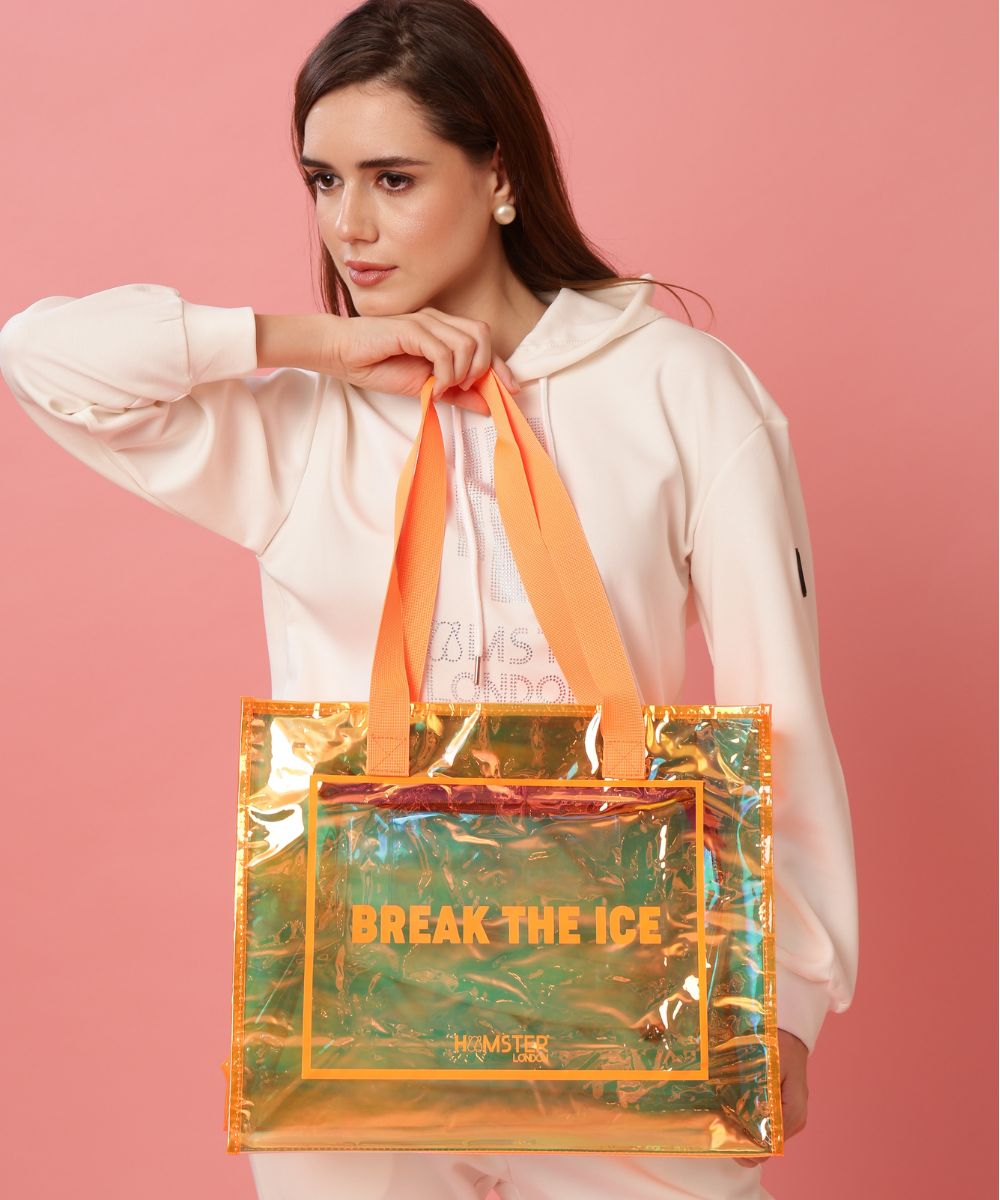 Hamster London Tote Bag Orange