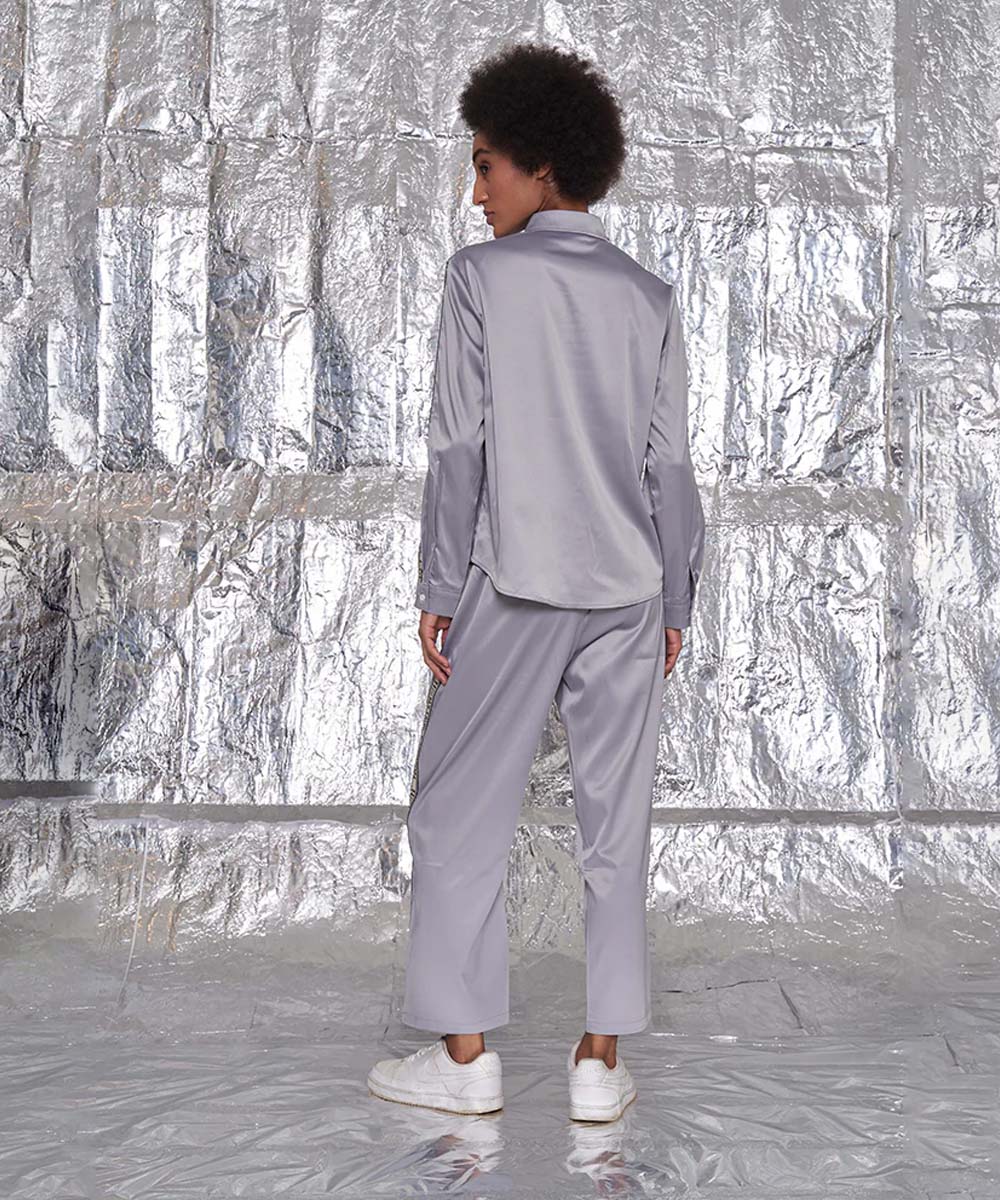 Hamster London Satin Love Co-ord Set
