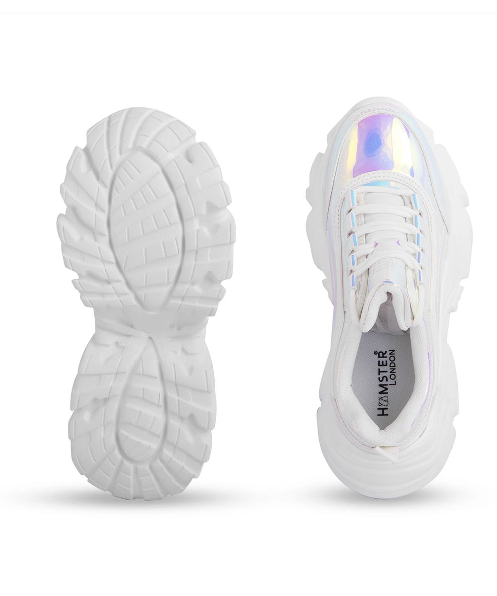 Hamster London Mousehole Holo Party Sneakers
