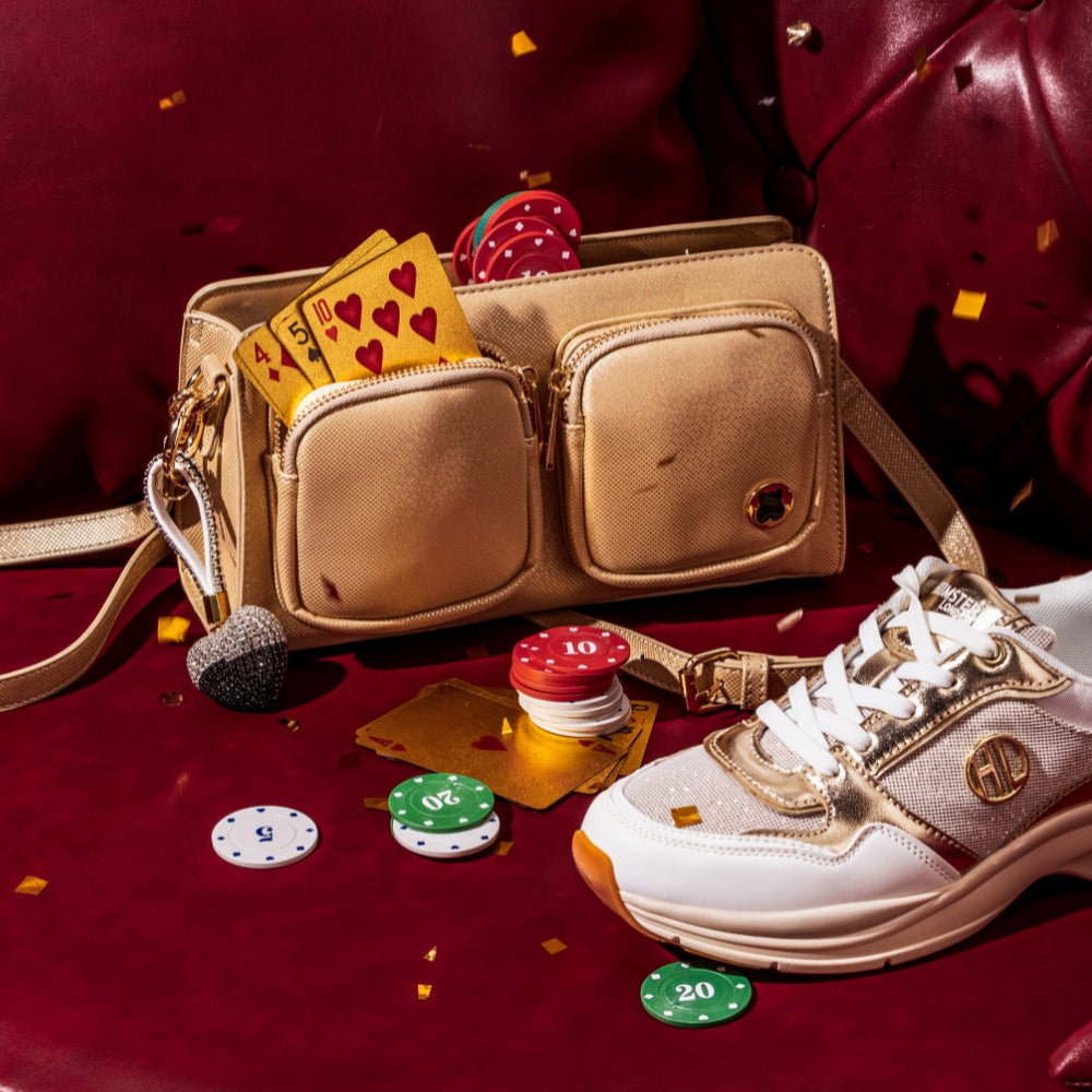 Hamster London Roma Crossbody Gold