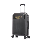 Hamster London High Candy Collection Suitcase Black 28In+14in set