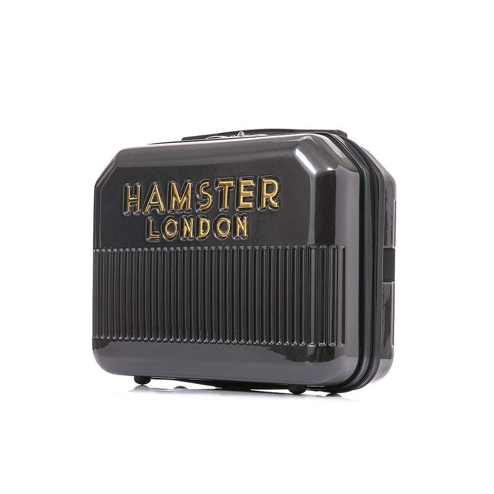 Hamster London High Candy Collection Vanity Bag Black 14In