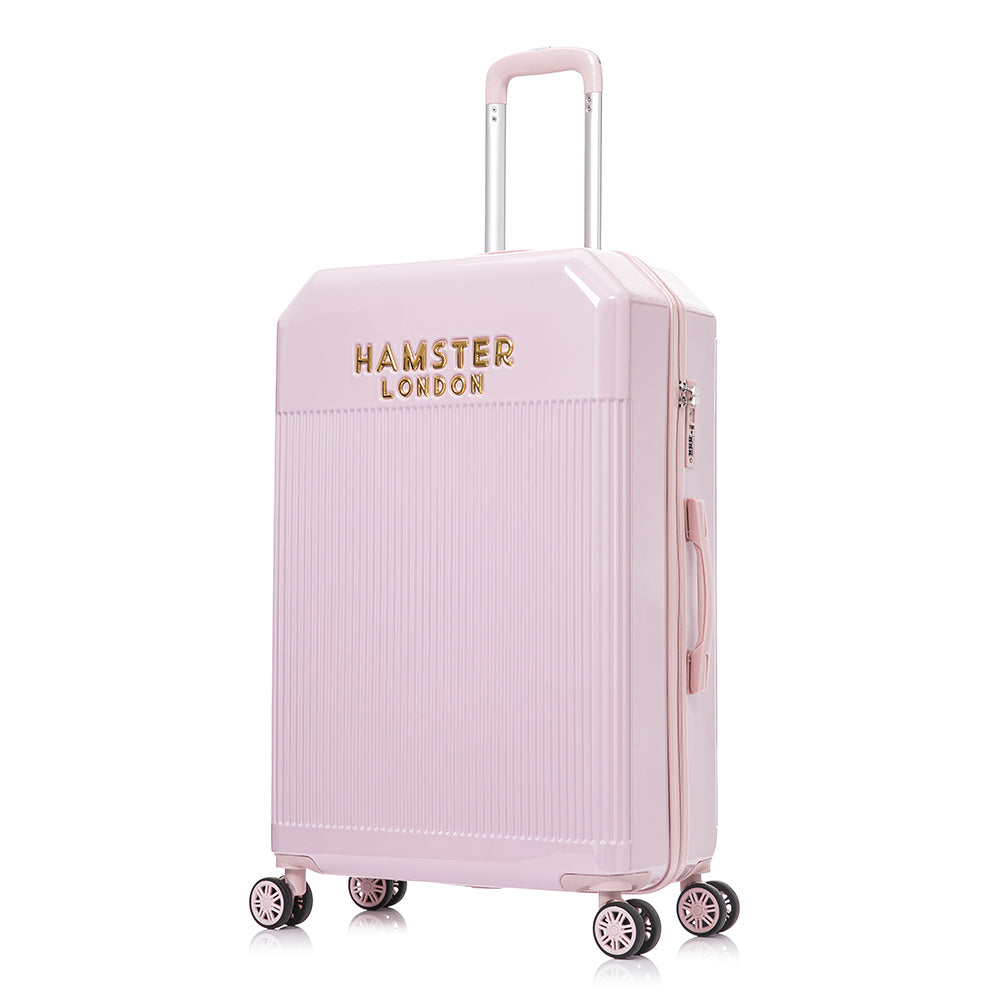 Hamster London High Candy Luggage Pink 28 Inch & Vanity Case