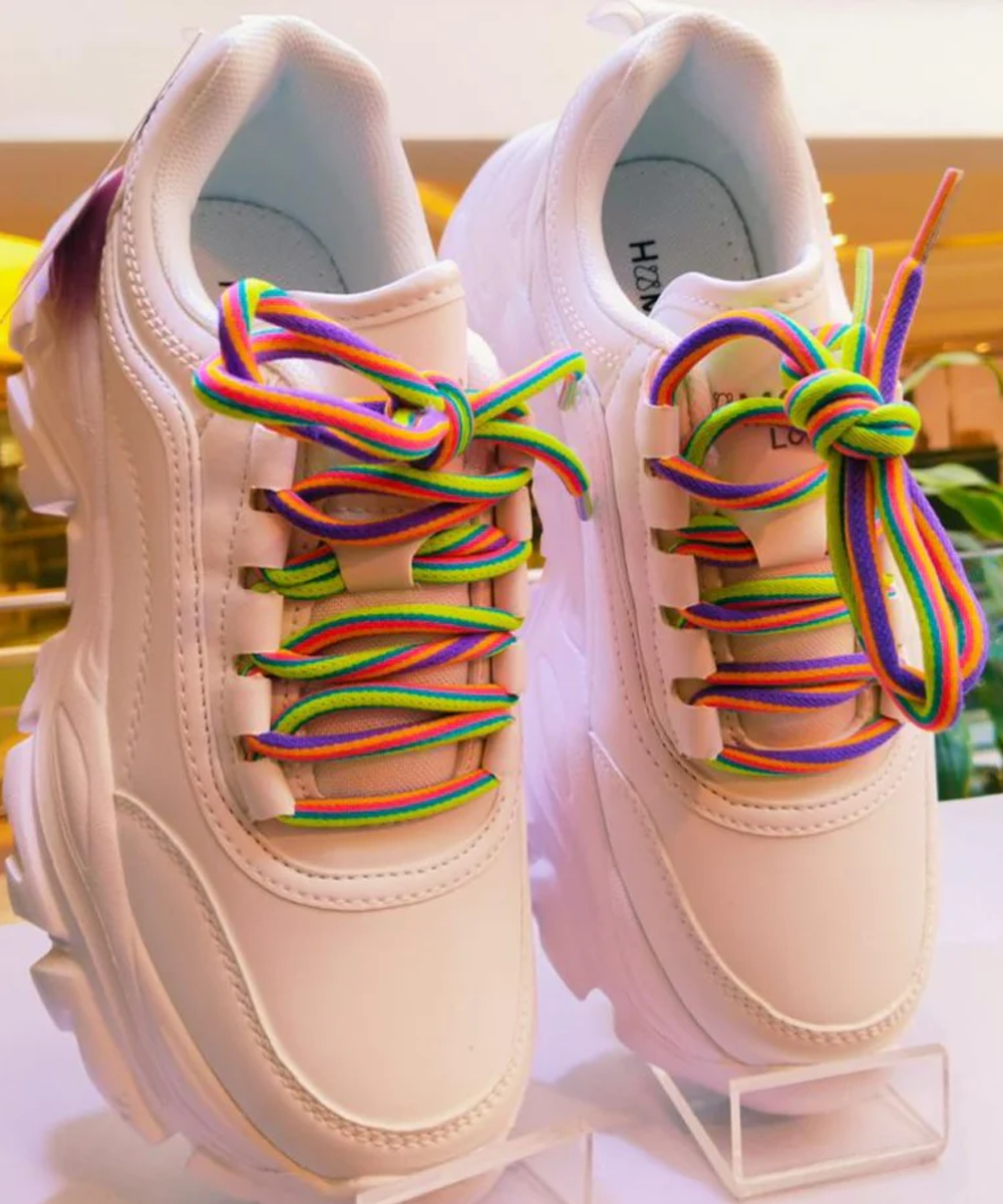 Hamster London Mousehole Multi Party Sneakers