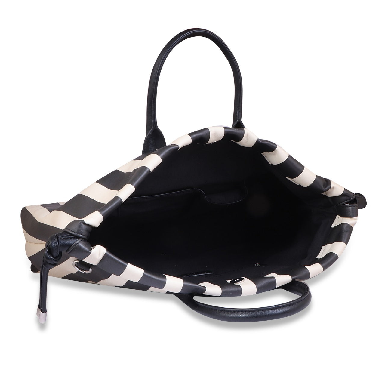 Hamster London Urban Eden Ella Tote Bag Black/White