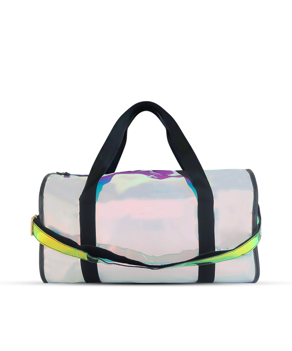 Hamster London Shiny Classic Duffle Bag Black Large