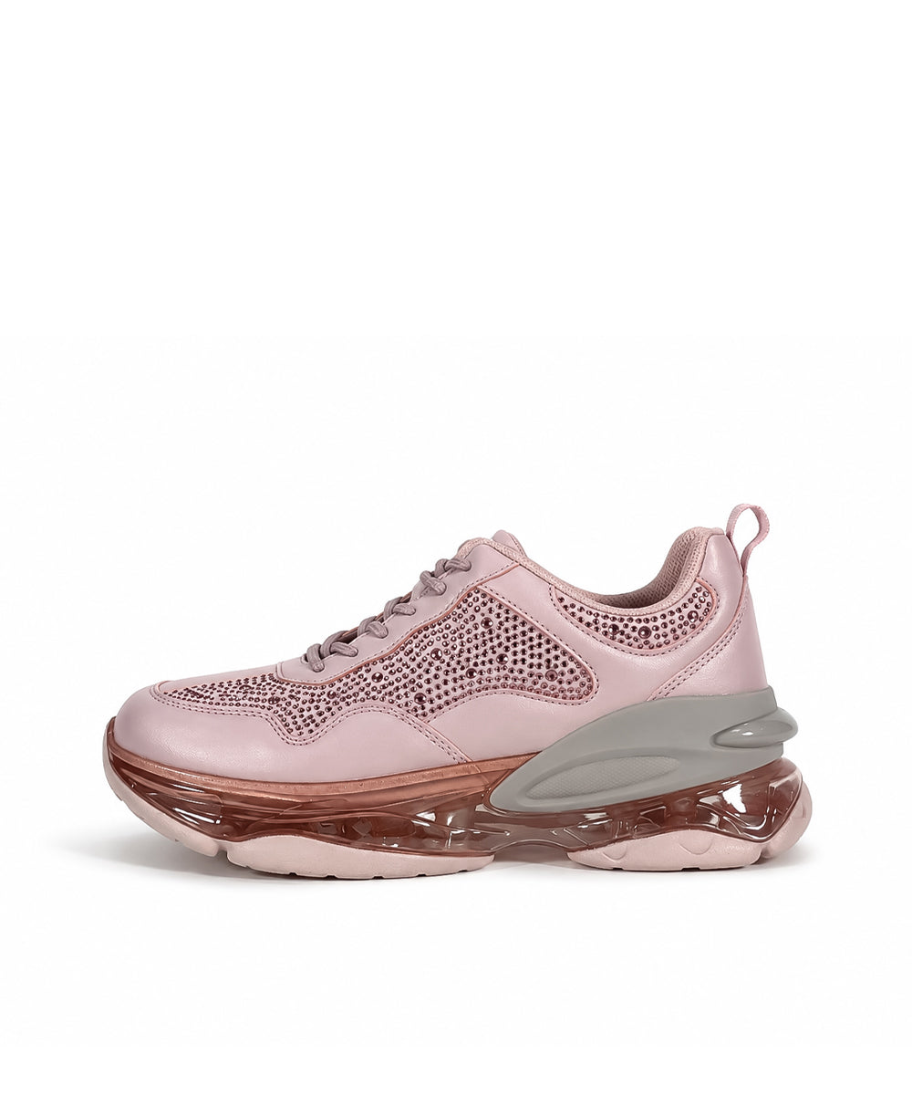Hamster London Marcella Powder Pink Party Sneakers