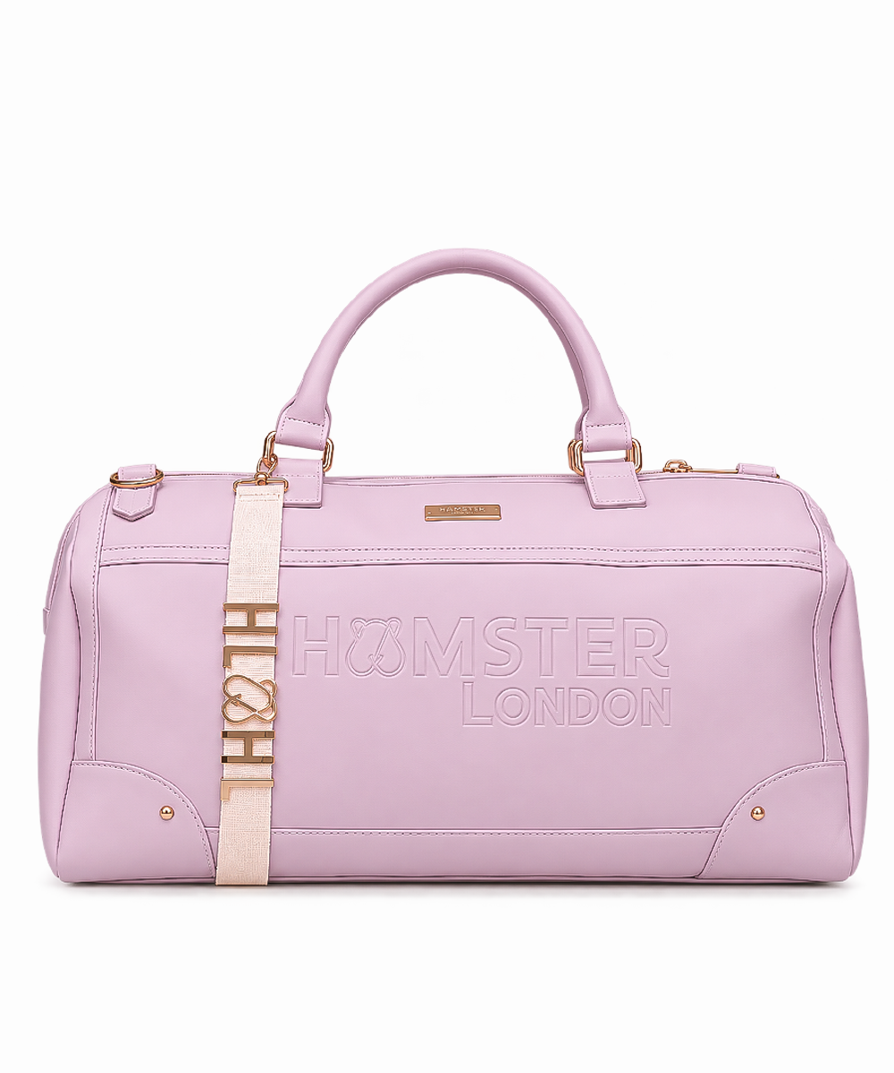 Hamster London Melissa Travel Duffle Bag Pink