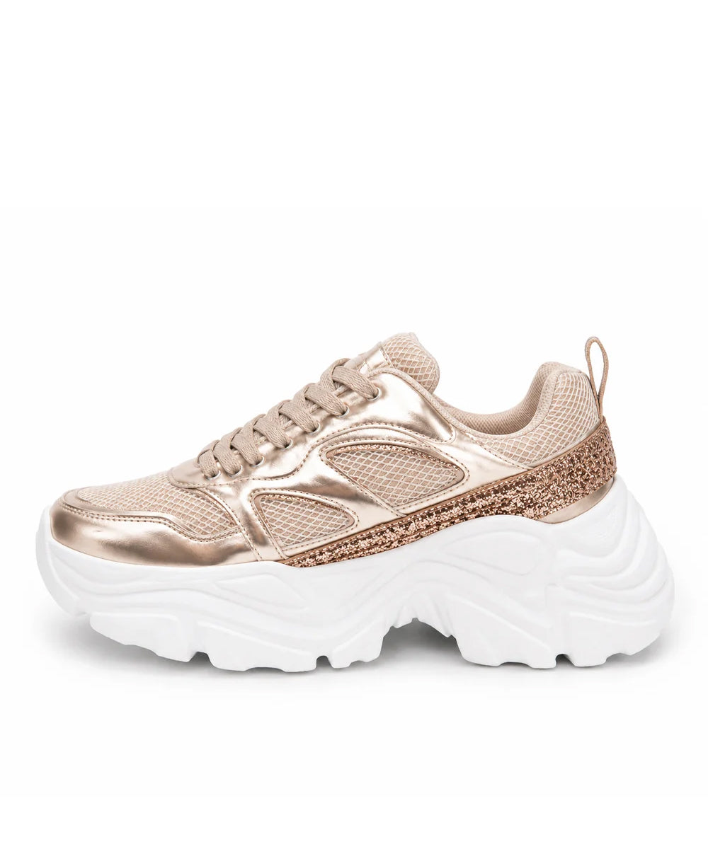 Hamster London Performer Rose Gold Sneakers