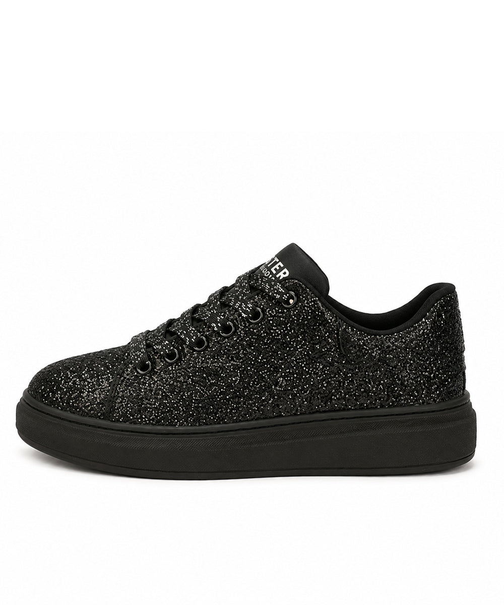 Hamster London Mousehole Glitter Party Sneakers