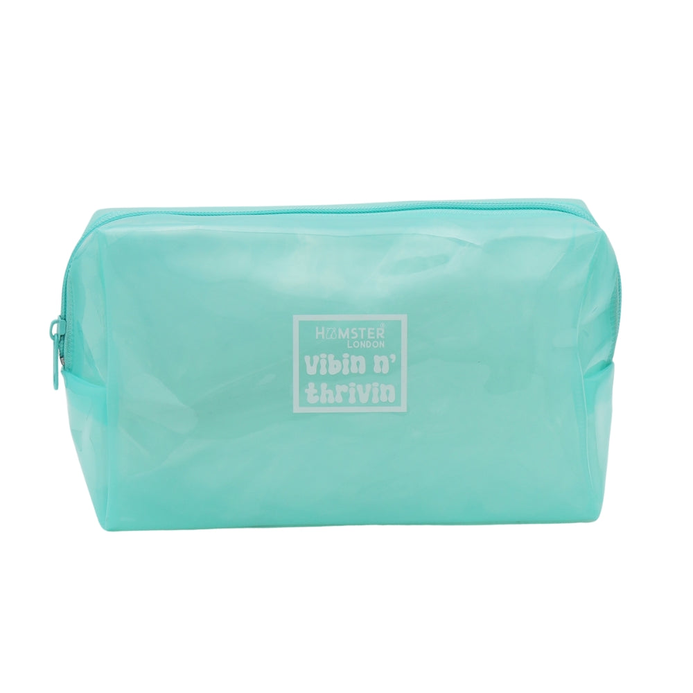 Hamster London Hampton Rectangle Pouch Aqua