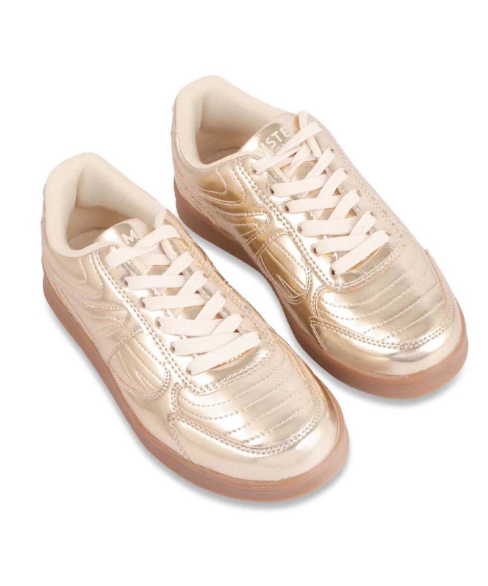 Hamster London Haven Kicker Party Gold Sneakers