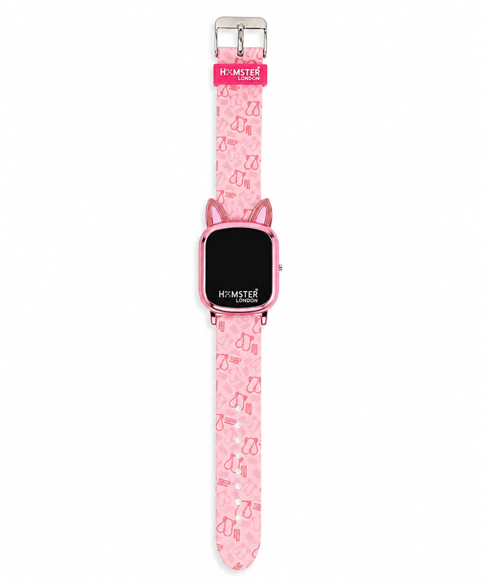 Hamster London Unicorn Metal Horn Classic Digital Watch