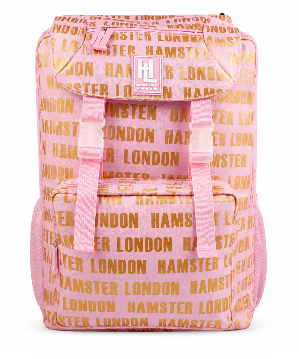 Hamster London Insider Jumbo Backpack Pink 18inch