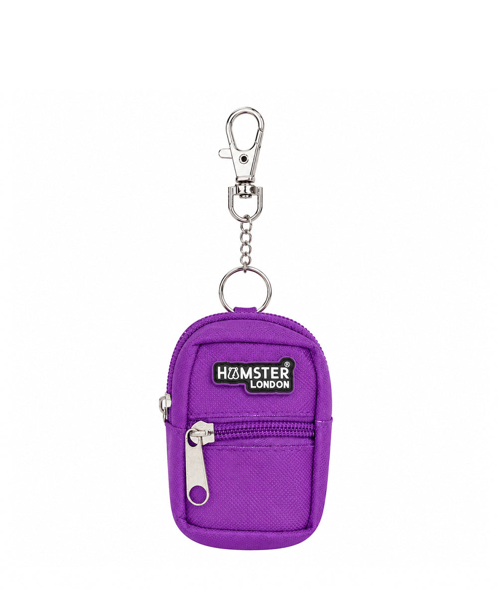 Hamster London Essential Bag Charm Purple