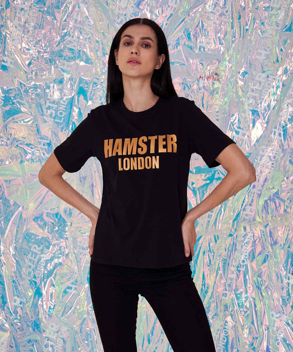 Hamster London Metallic T Shirt