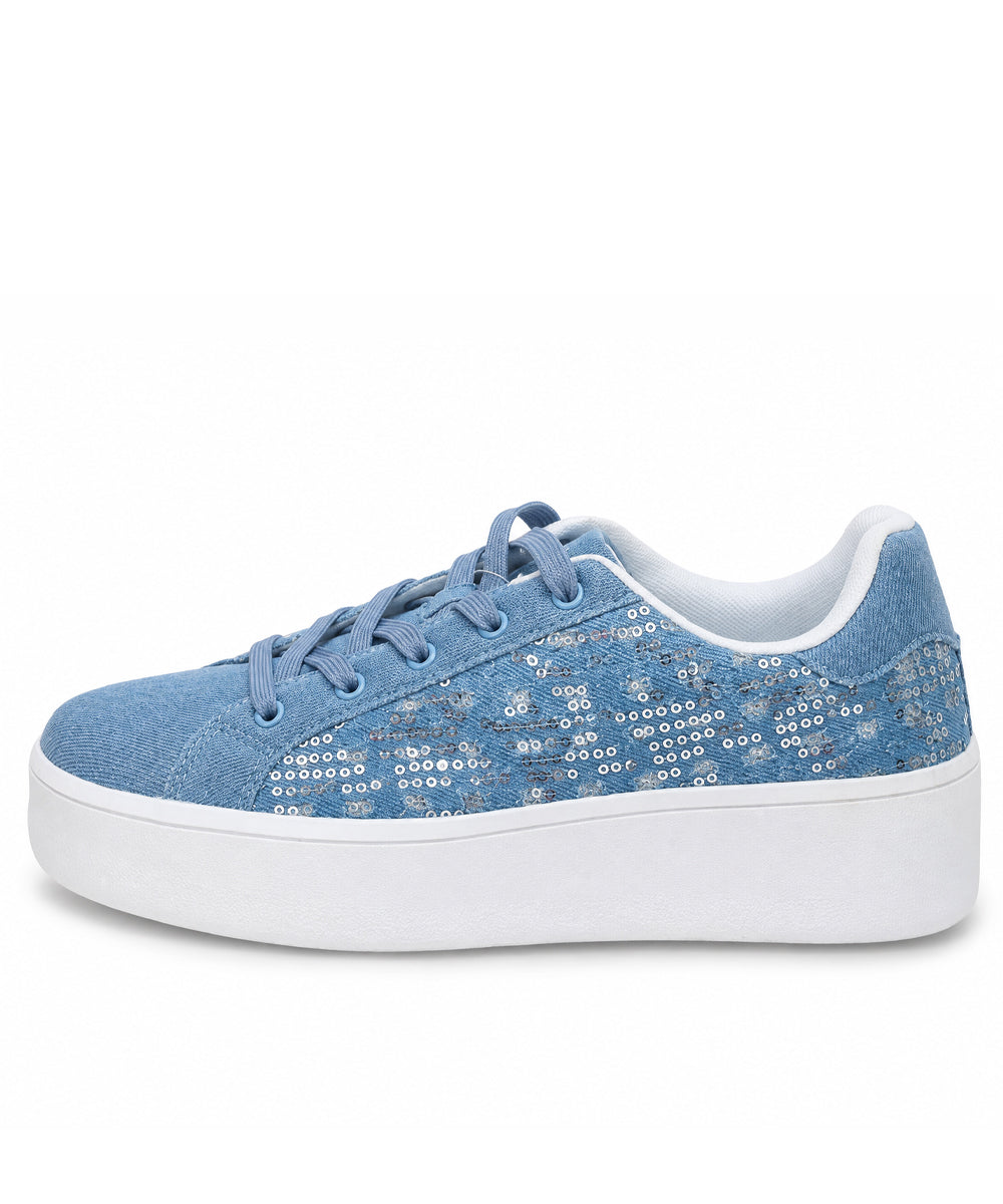 Hamster London Super Model Bling Blue Sneakers