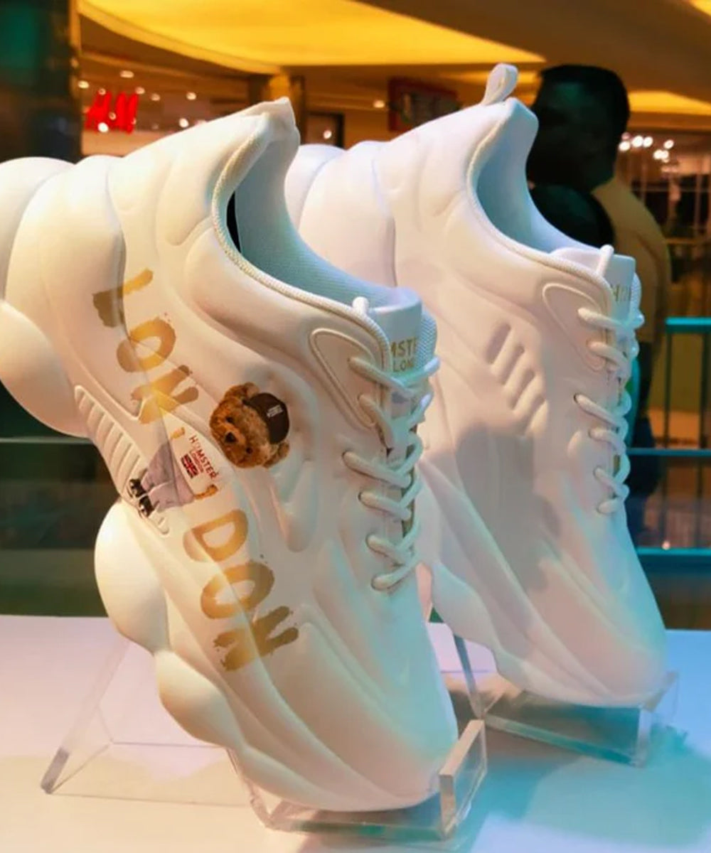 Hamster London Ted H Party Sneakers Gold
