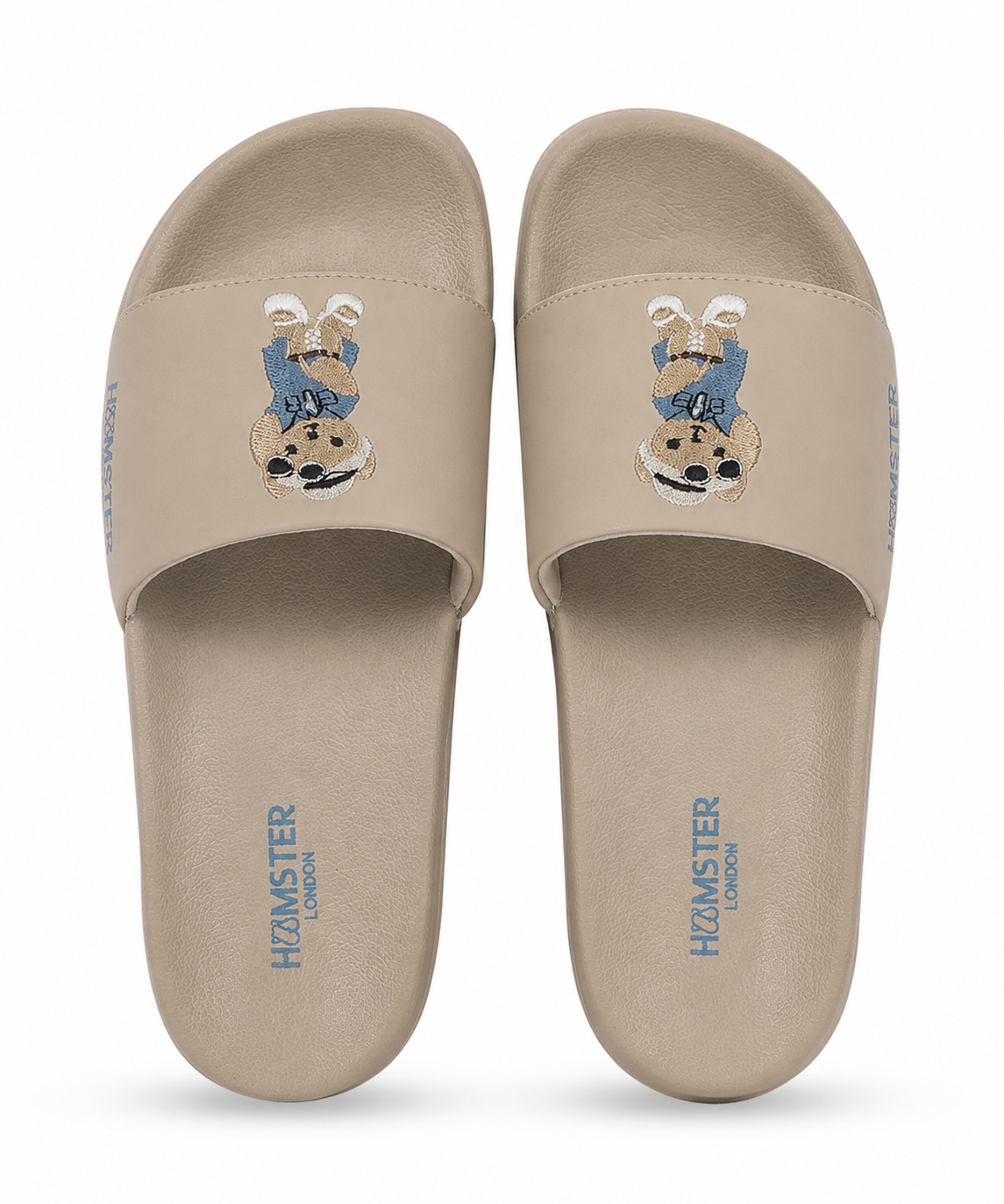 Hamster London Ted H Romeo Slides Beige