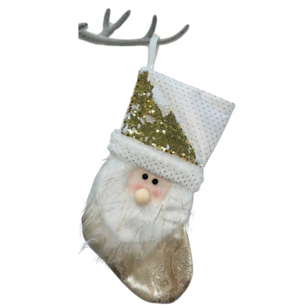 Hamster London Holy Stocking Santa White