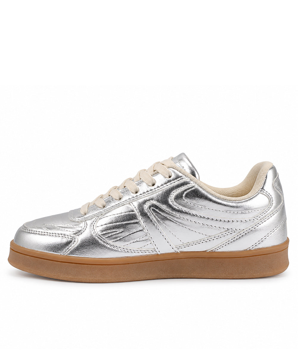 Hamster London Haven Kicker Party Silver Sneakers