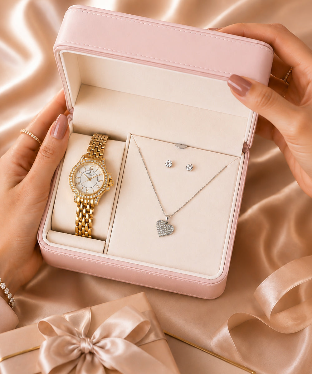 Hamster London Shukra Women Gold Watch
