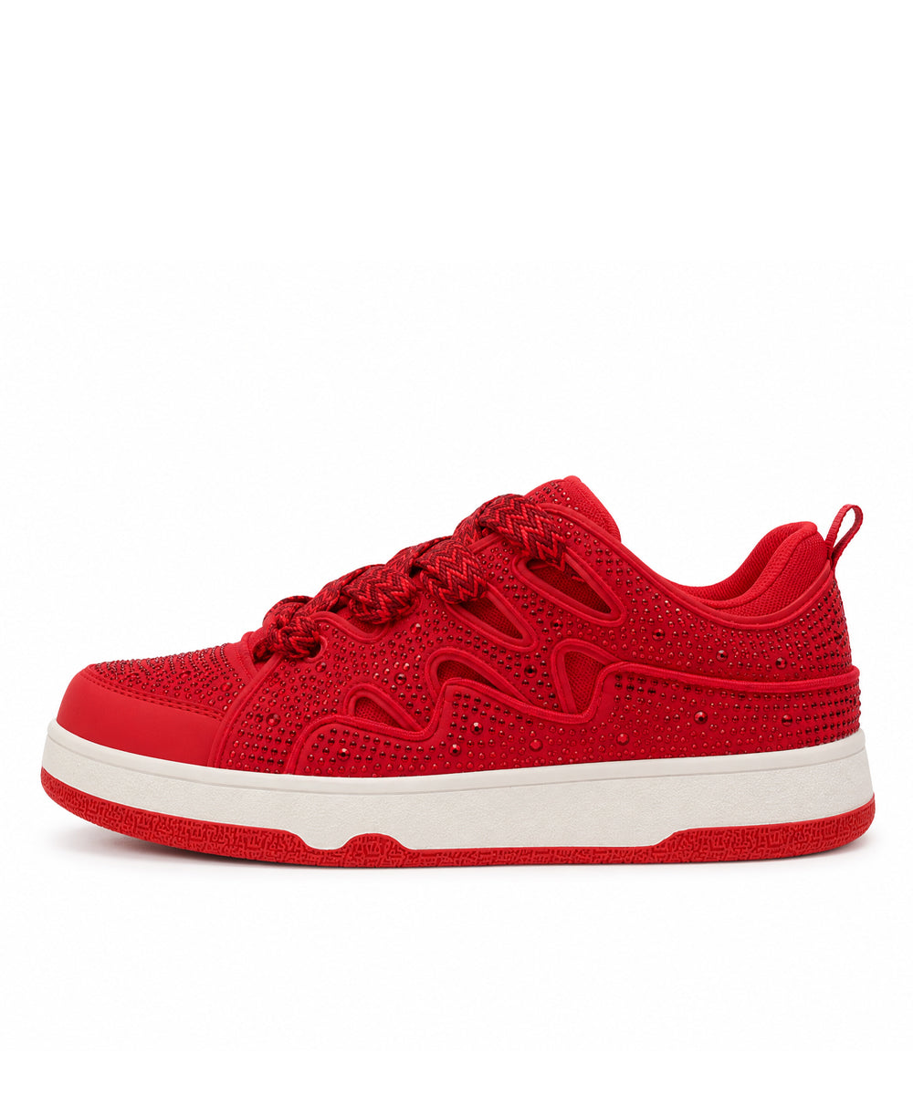 Hamster  London Neptune Party Red Sneakers