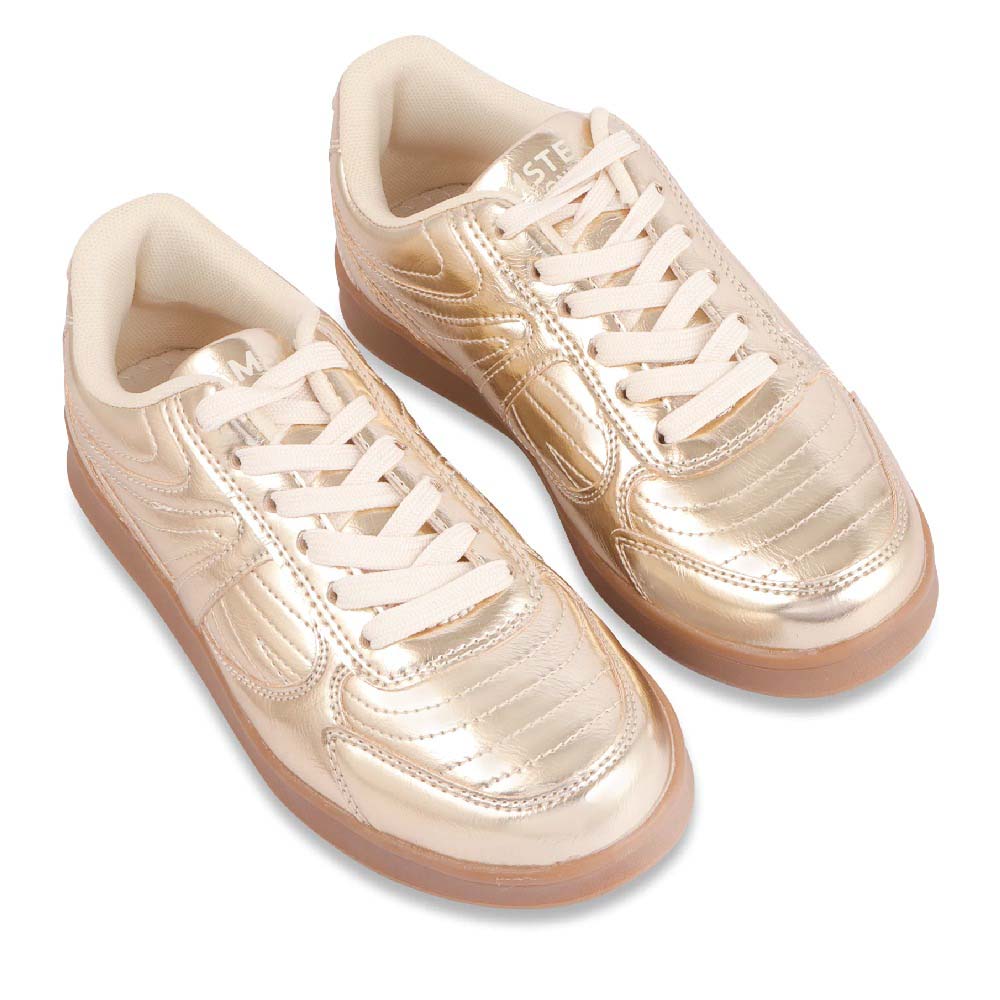 Hamster London Haven Kicker Party Gold Sneakers