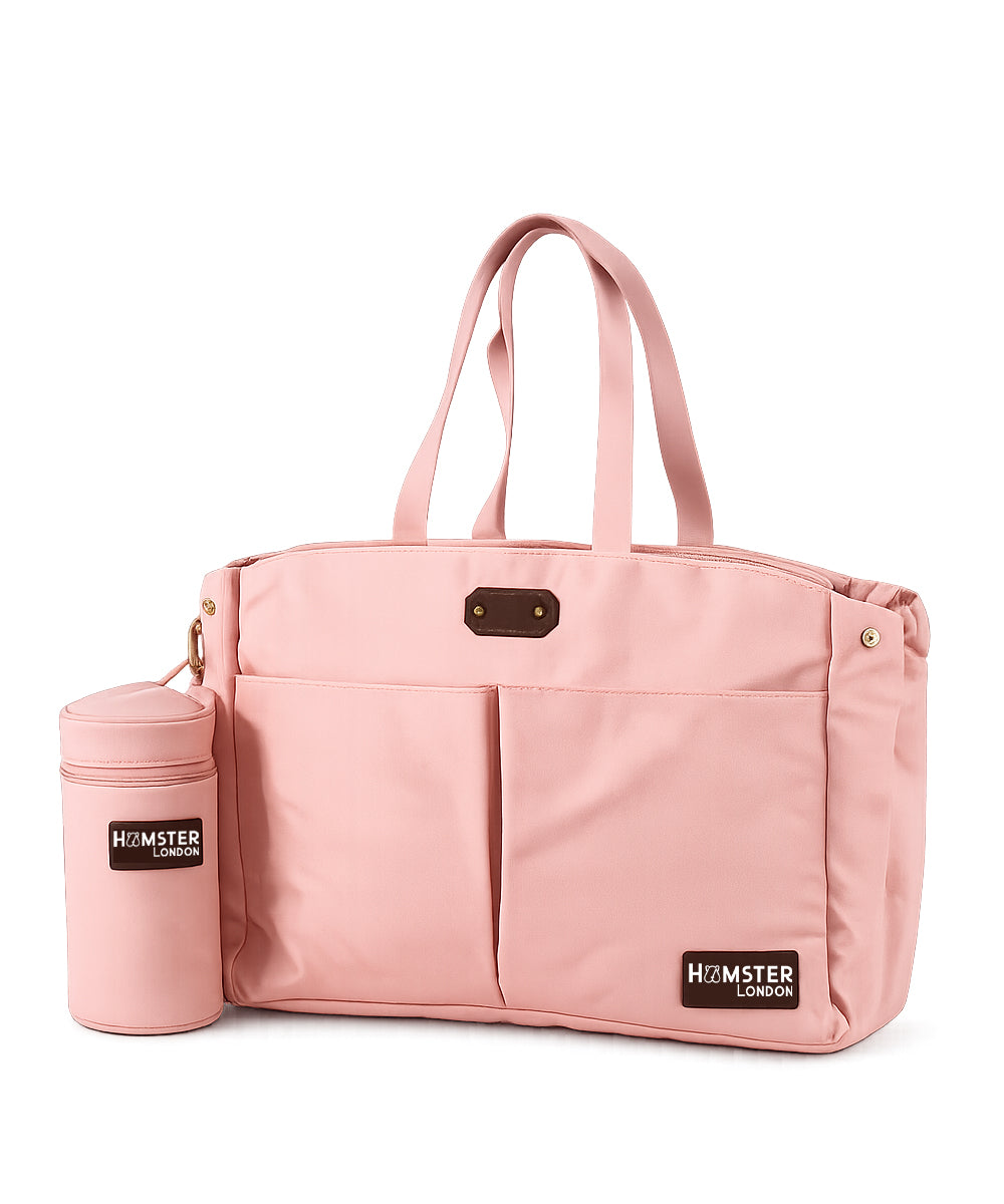 Hamster London Super Luxe All-In-One Bag Peach