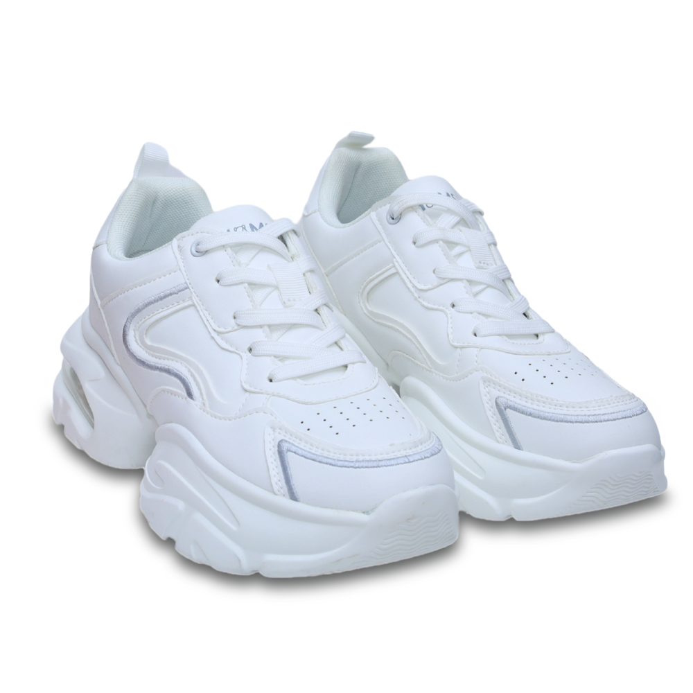 HL Matte White Party Sneaker