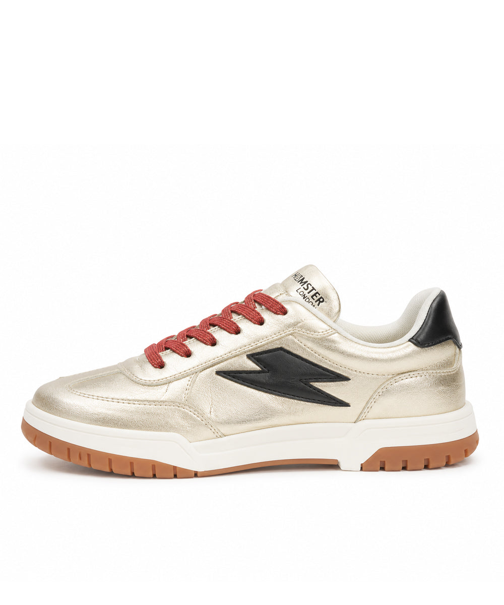 Hamster London Lighting Gold Sneakers