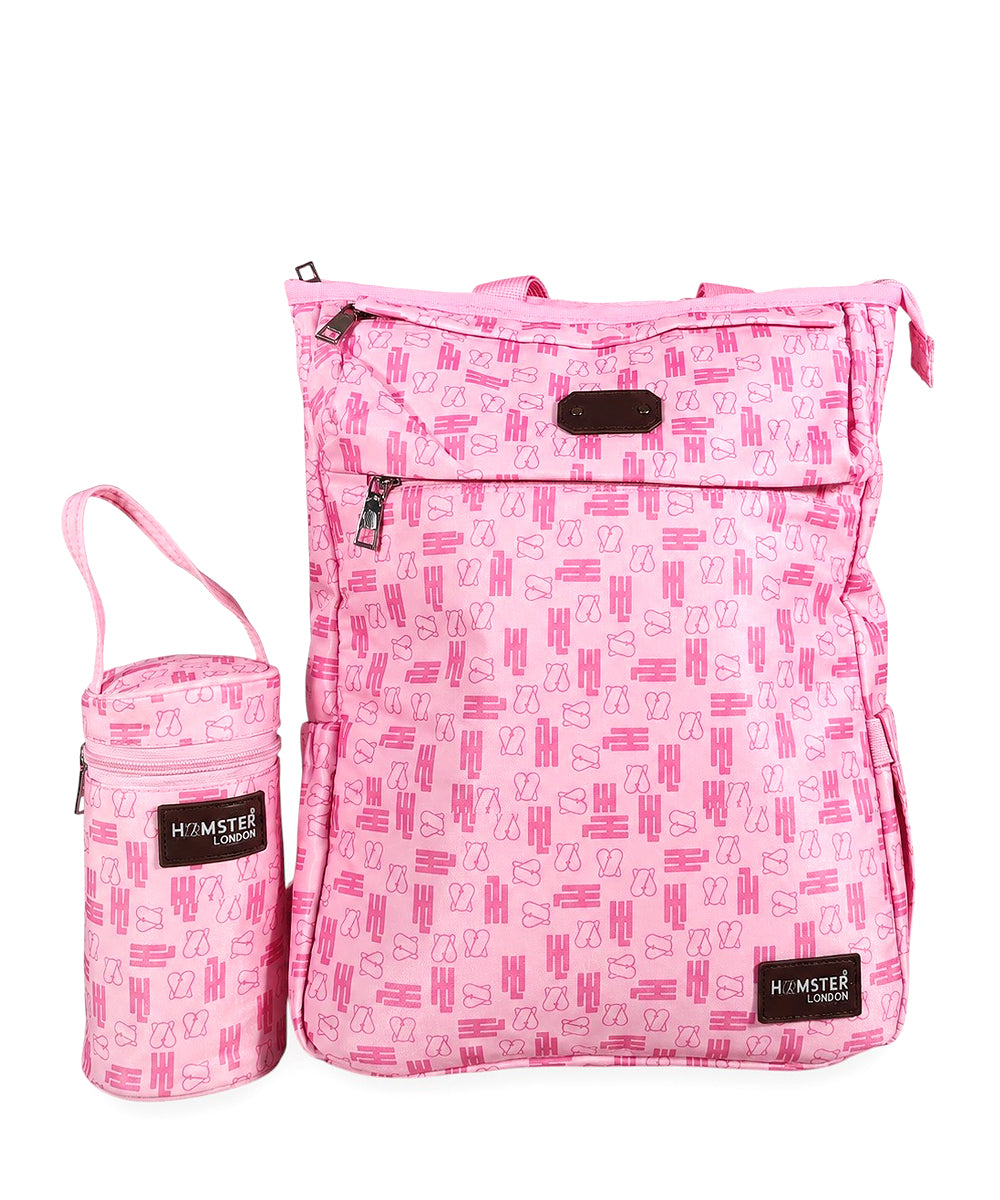 Hamster London Classic All-In-One Bag Pink