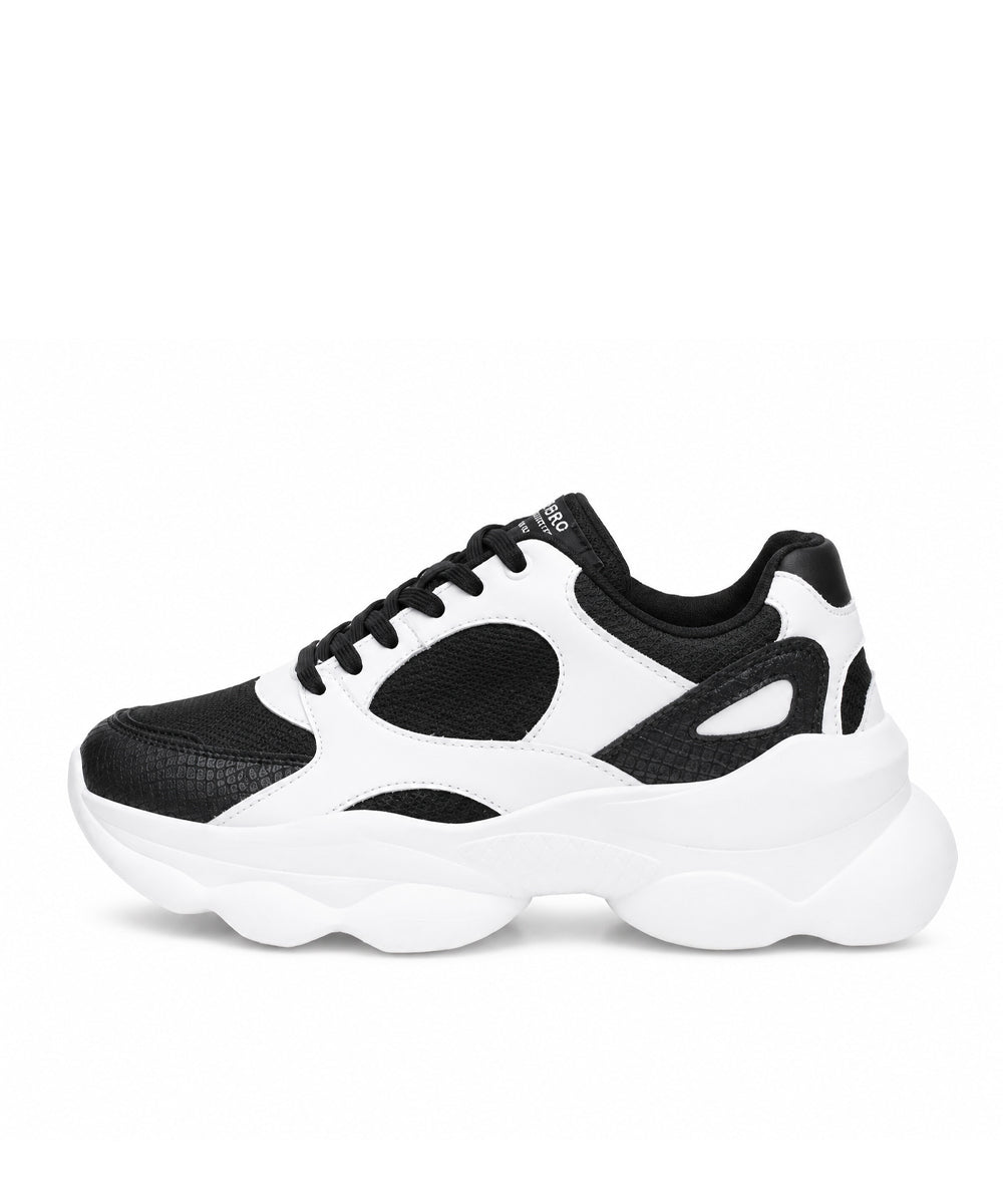 Hamster London Bubble White Black Sneakers