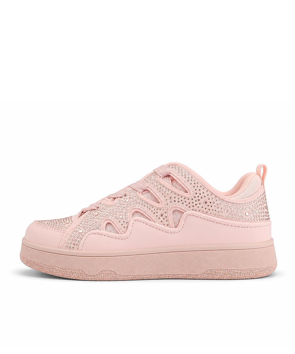 Hamster London Neptune Pink Party Sneakers