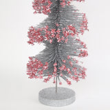 HL Holy 16 Inch Snow Pine Tree Spiral Glitter