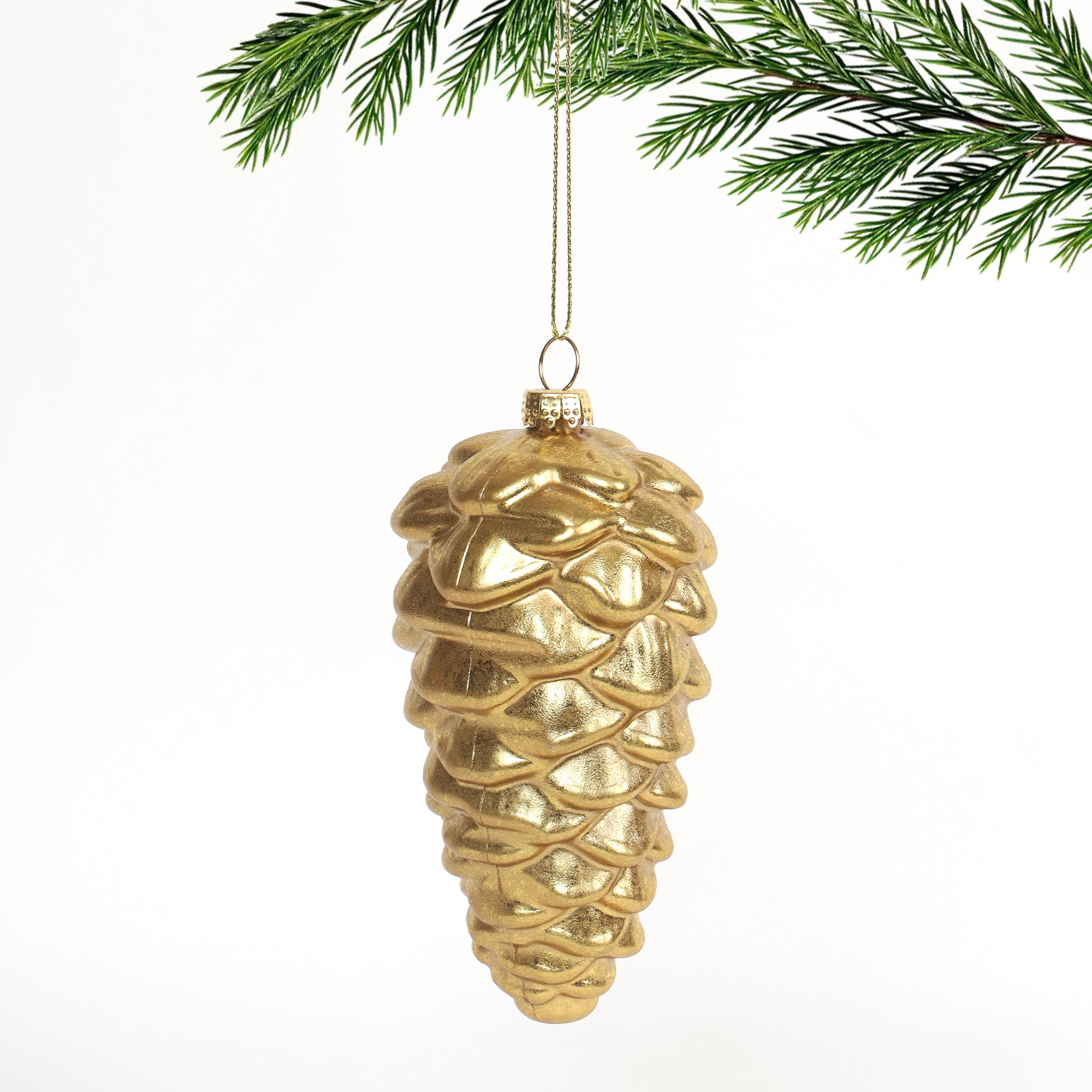 HL Holy Pinecone Gold Hanging