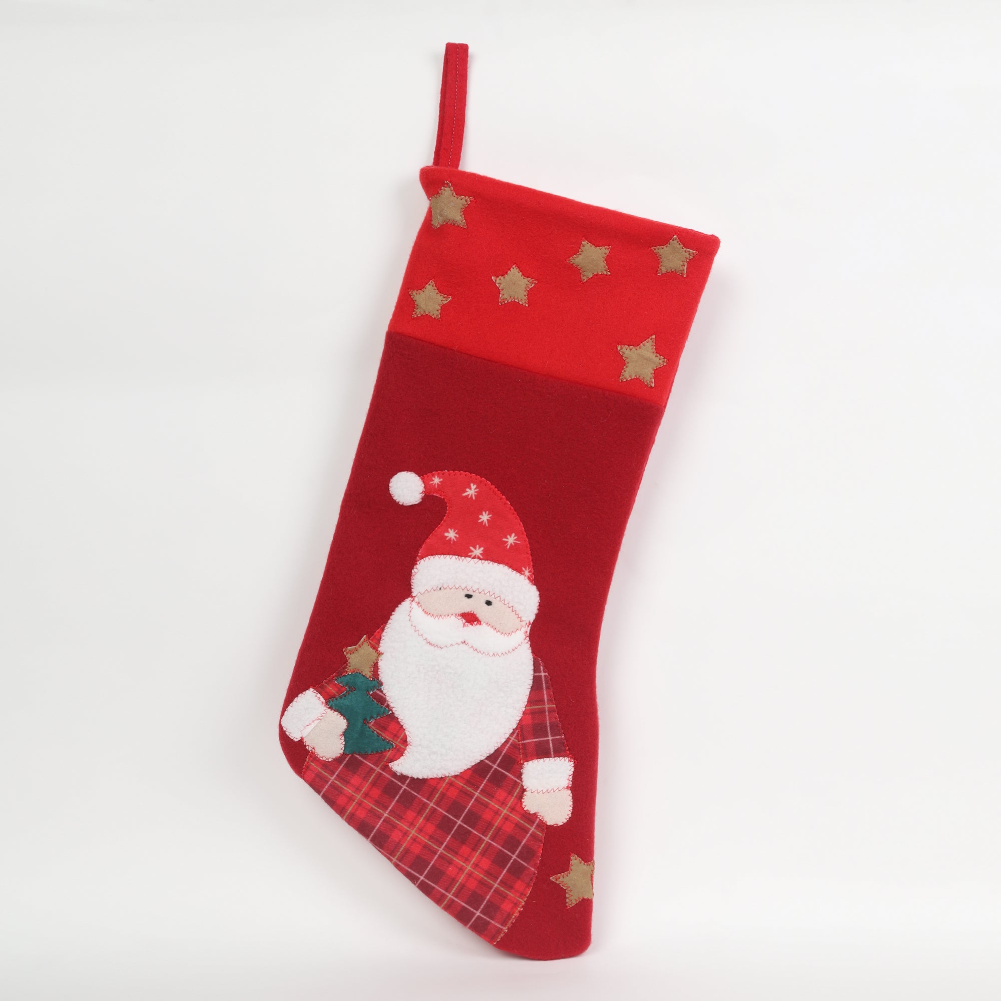 HL Holy Stocking Santa Flat