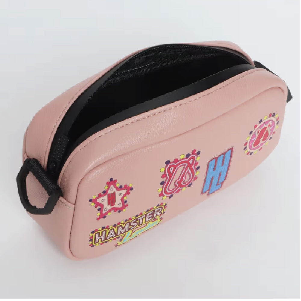 Hamster London Millionaire Picadelly Circus Airport Bag Pink