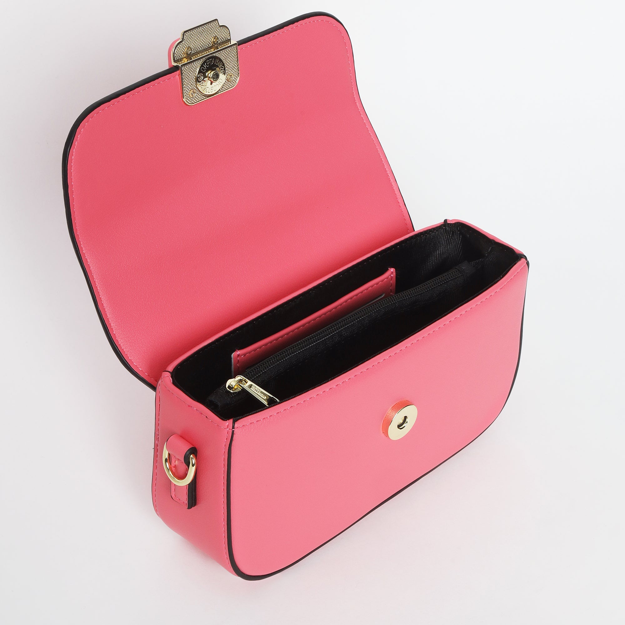 Hamster London Millionaire Victoria Crossbody Pink