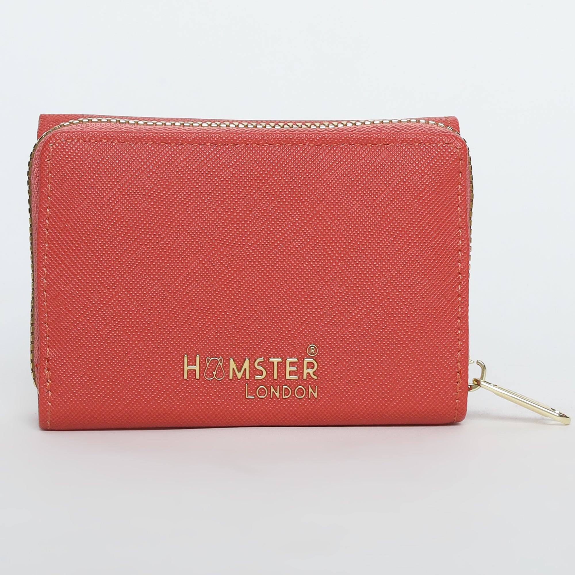 Hamster London Millionaire Victoria Bifold Wallet Orange