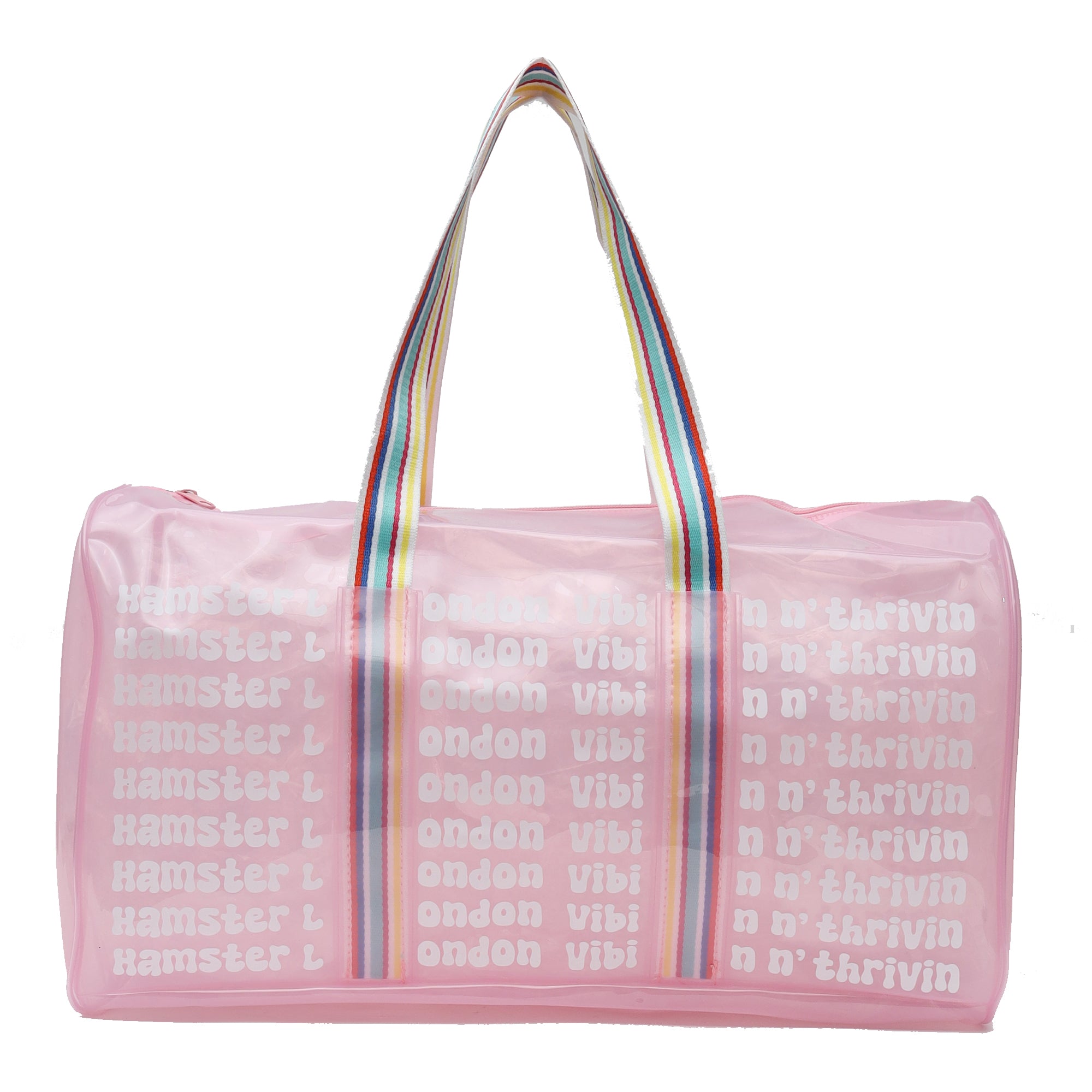 Hamster London Hampton Duffle Bag Pink